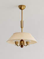 Three-light 45 cm MD4600 chandelier, lights off