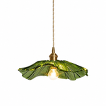 LAMPHAHA Flower Glass Pendant Light