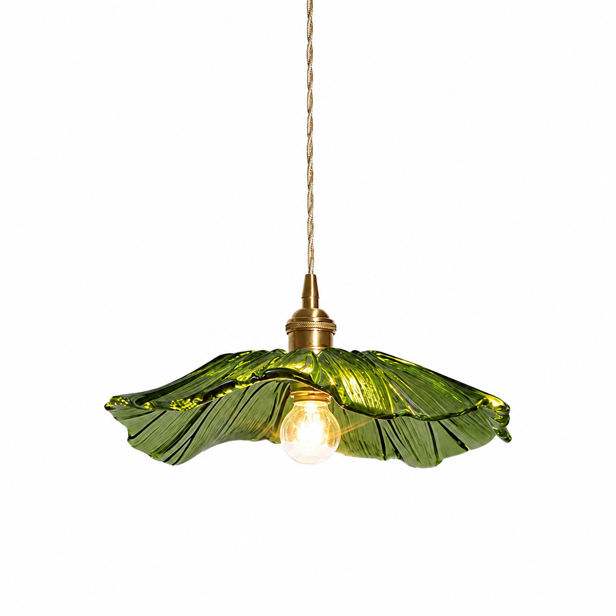 LAMPHAHA Flower Glass Pendant Light