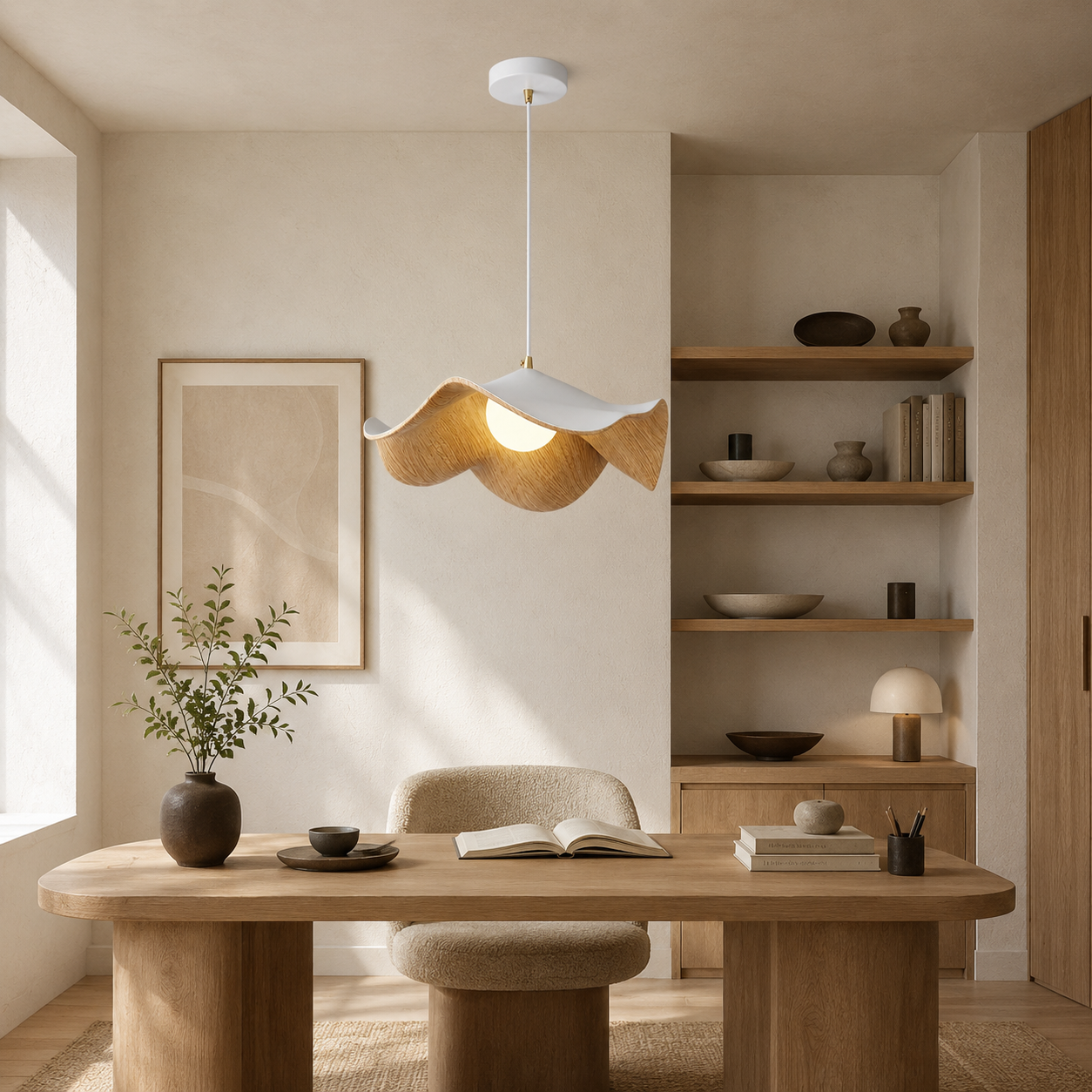 Lotus Leaf Pendant Light