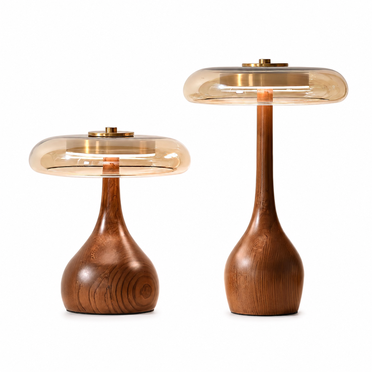 LAMPHAHA Glasses Table Lamp