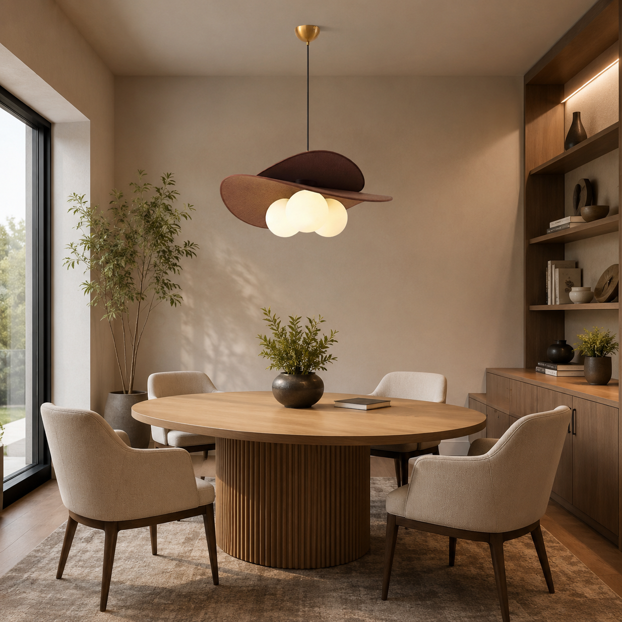 LAMPHAHA Bloom Petals Pendant Light / Chandelier