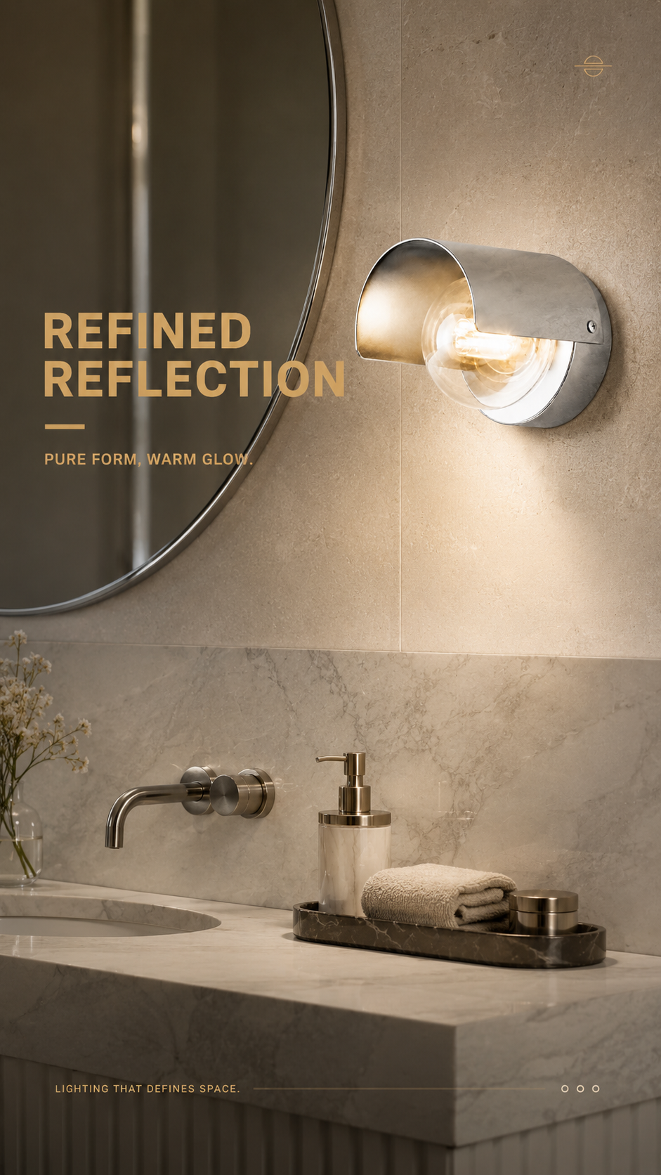 Modern Curved Arc Wall Lamp