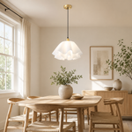 Petal-Shaped Pendant Light
