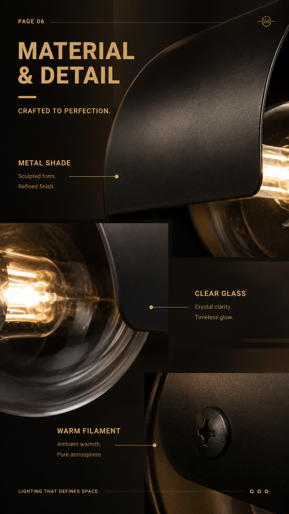 Modern Curved Arc Wall Lamp