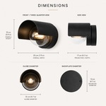 Modern Curved Arc Wall Lamp