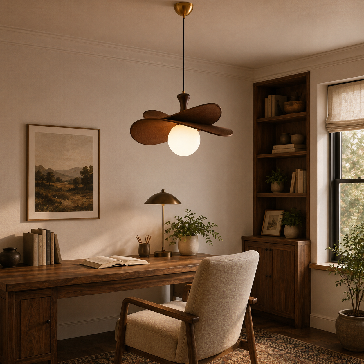 LAMPHAHA Bloom Petals Pendant Light / Chandelier