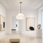 Petal-Shaped Pendant Light