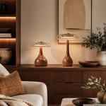 LAMPHAHA Glasses Table Lamp