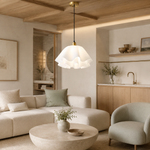 Petal-Shaped Pendant Light