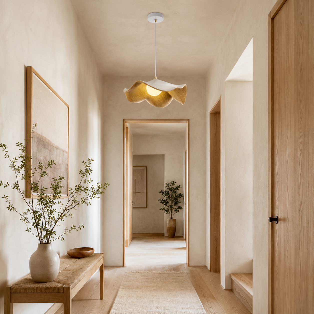 Lotus Leaf Pendant Light