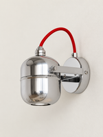 Chrome Capsule Wall Spotlight product detail, lamp off
