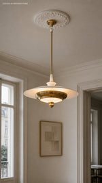 Aurelia Halo ceiling-suspended pendant profile