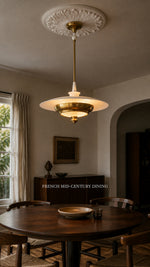 Aurelia Halo pendant over a dining table
