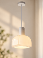 Scalloped glass pendant, configuration 6