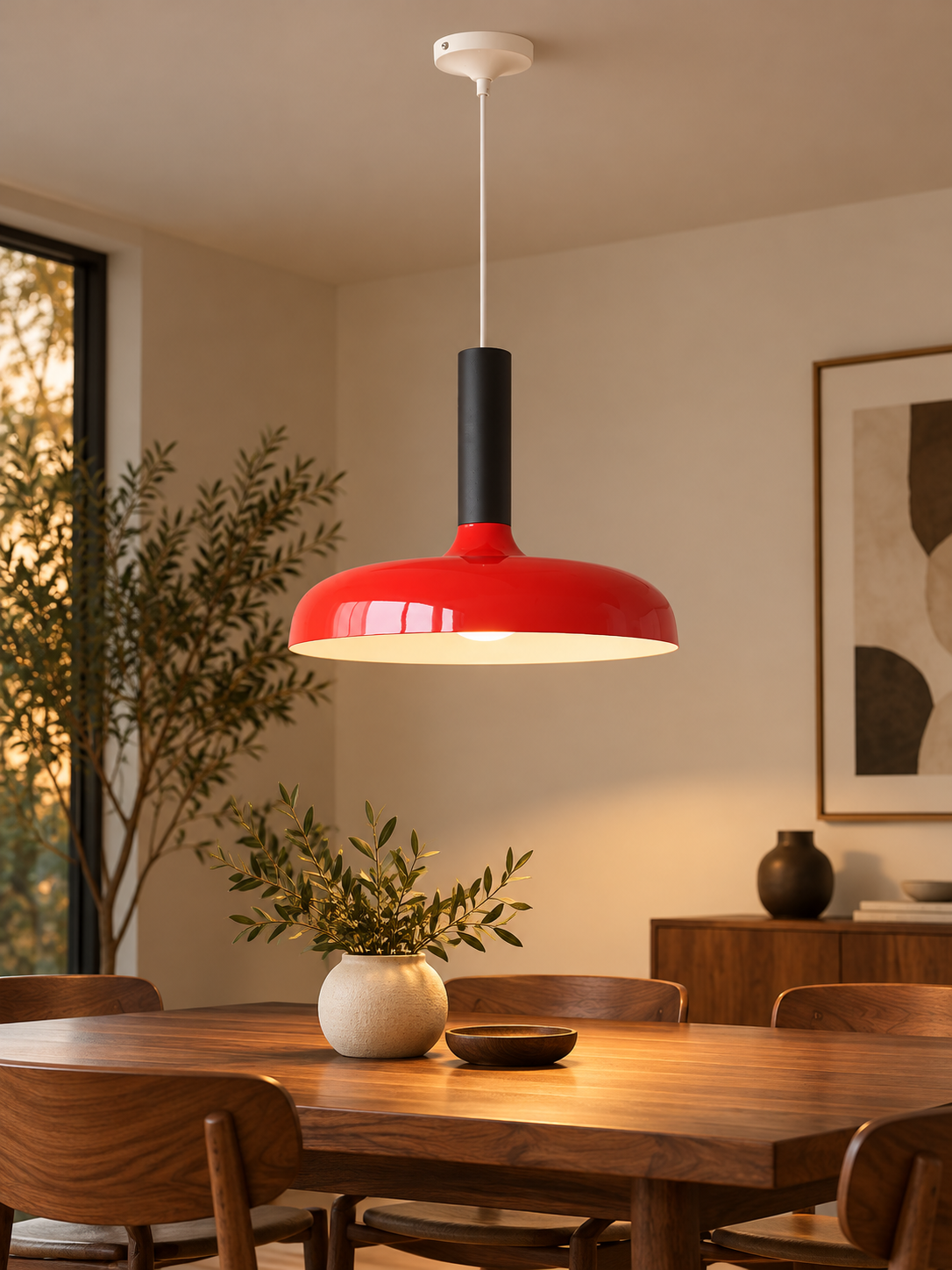 Retro dome pendant, configuration 1, lifestyle hero
