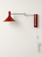 Swing-arm cone wall light, configuration 5