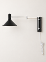Swing-arm cone wall light, configuration 9