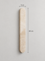 Slim Rounded Travertine LED Wall Light — product view