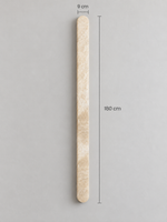 Slim Rounded Travertine LED Wall Light — product view