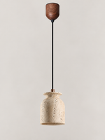 Lift-adjustable single pendant, light off — model 60780