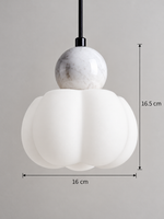 Marble and Sculpted Shade Pendant Light — 04_white_cloud