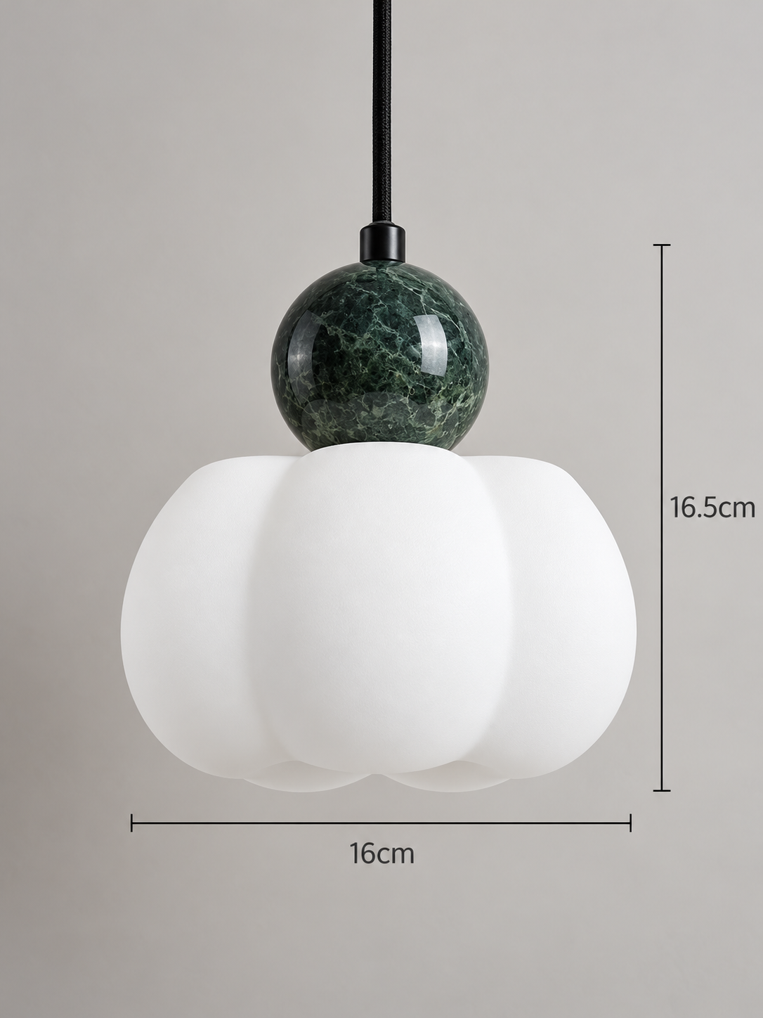 Marble and Sculpted Shade Pendant Light — 06_green_cloud