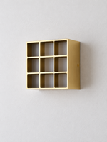 Copper Grid Wall Light MB4549, shown unlit – image 1