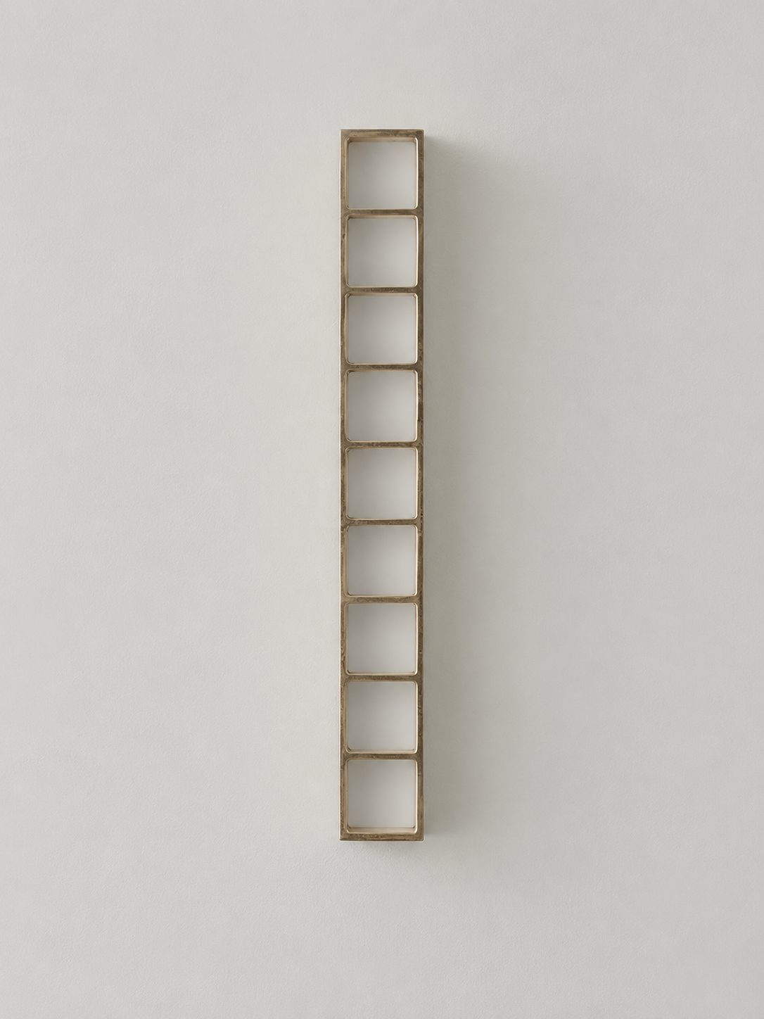 Copper Grid Wall Light MB4549, shown unlit – image 3