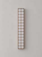Copper Grid Wall Light MB4549, shown unlit – image 4
