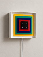 Multicolor Pixel Square Wall Light — product view