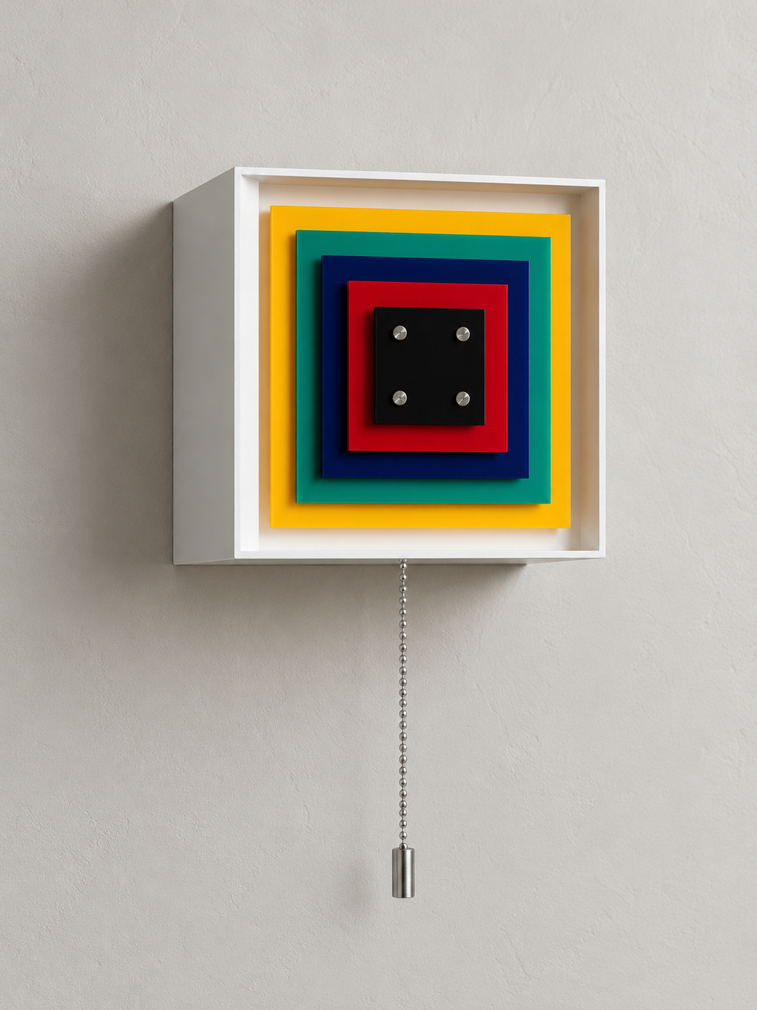 Multicolor Pixel Square Wall Light — product view