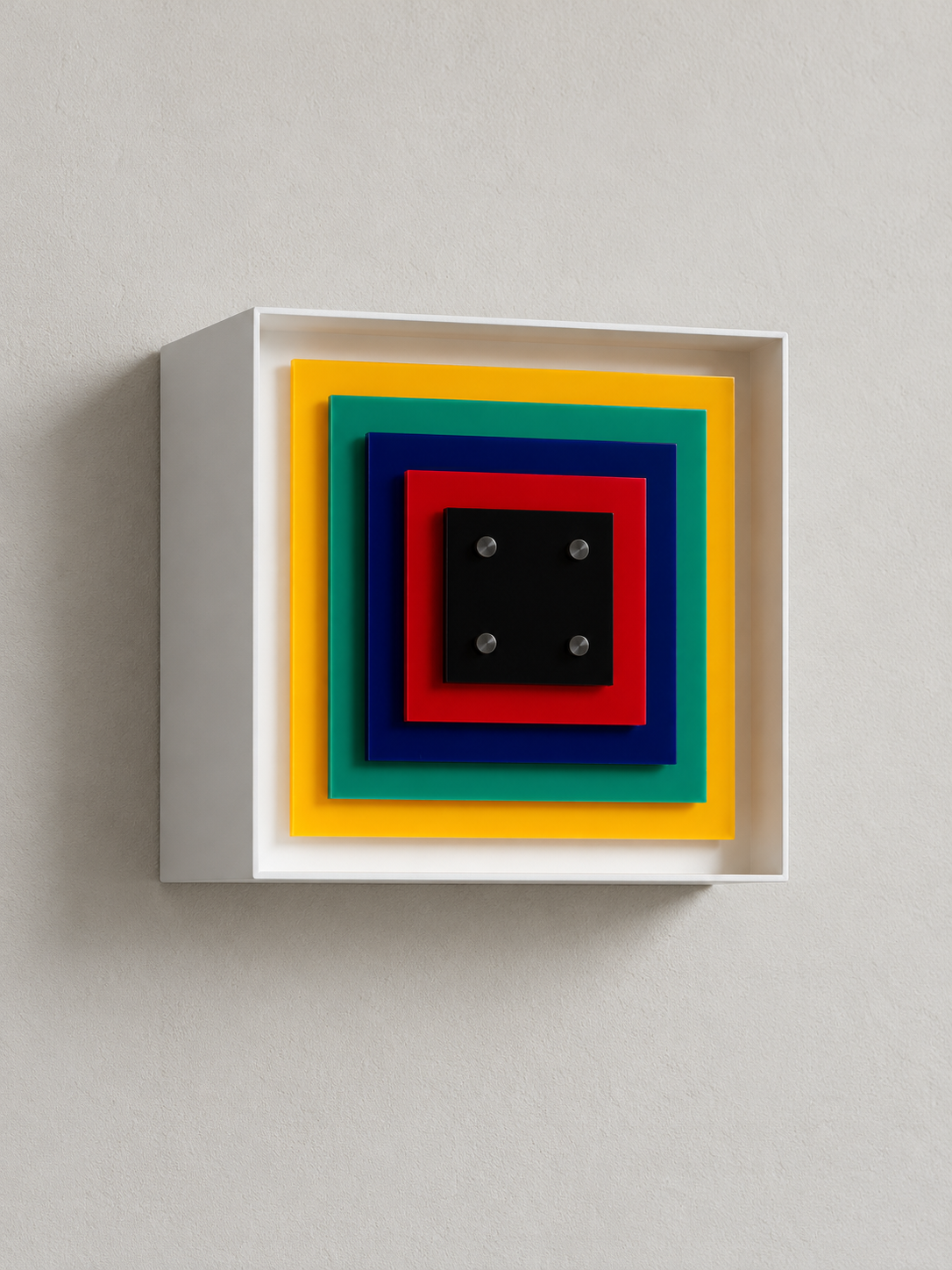 Multicolor Pixel Square Wall Light — product view