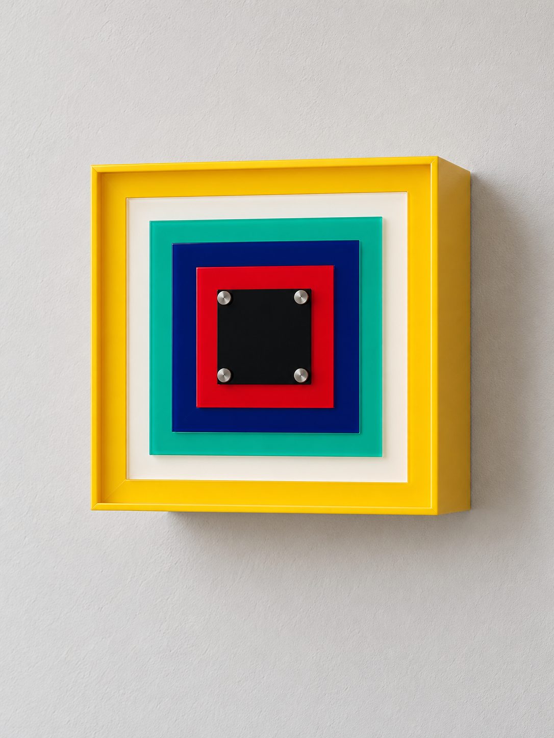 Multicolor Pixel Square Wall Light — product view