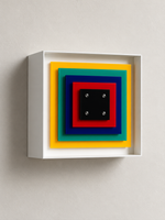 Multicolor Pixel Square Wall Light — product view