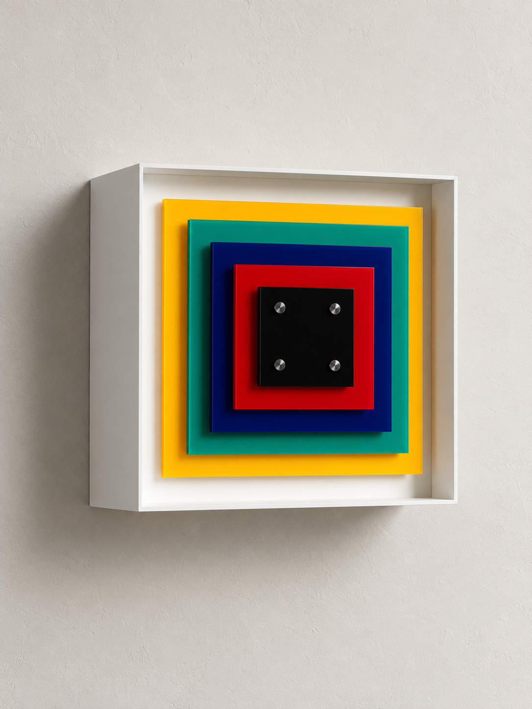 Multicolor Pixel Square Wall Light — product view