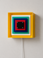 Multicolor Pixel Square Wall Light — product view
