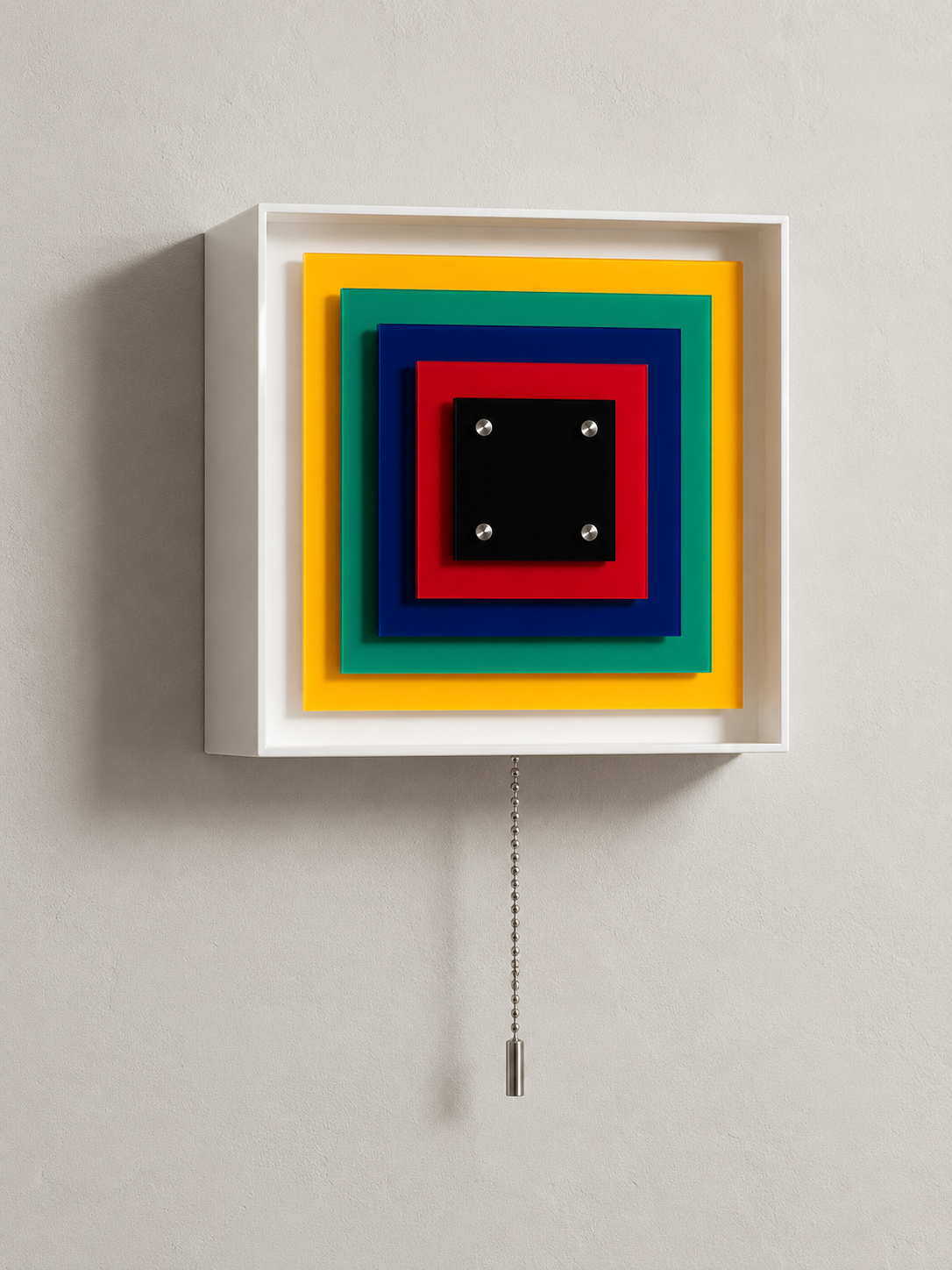 Multicolor Pixel Square Wall Light — product view