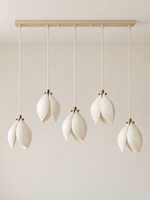 Ceramic Magnolia Bud Pendant Light — product view