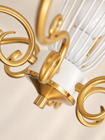 Acrylic Bouquet Seven-Light Chandelier - material detail