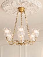 Acrylic Bouquet Seven-Light Chandelier - product view