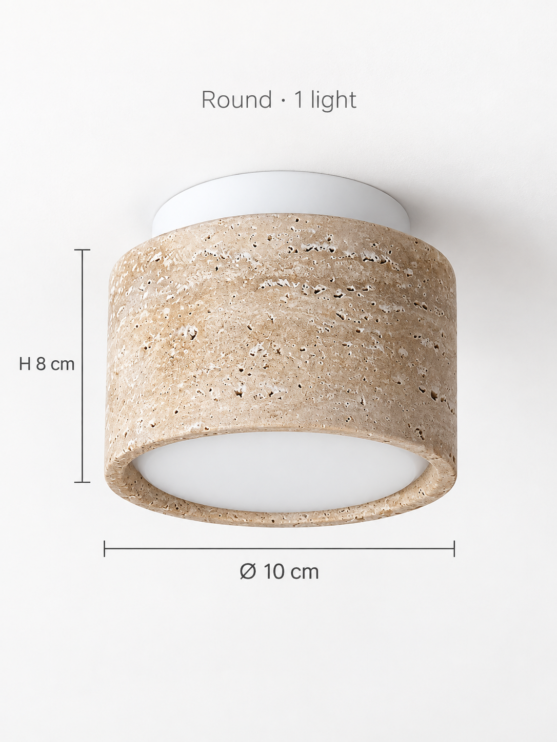 LAMPHAHA 60308 dimensions-round