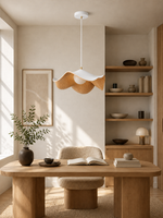 Lotus Leaf Pendant Light in a refined home interior, portrait 3:4