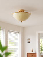 Lune Veil Ceiling Light in a refined home interior, portrait scene