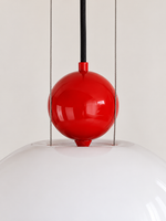 Glass shade and orb detail