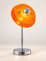Chromatic Disc Acrylic Table Lamp - Orange