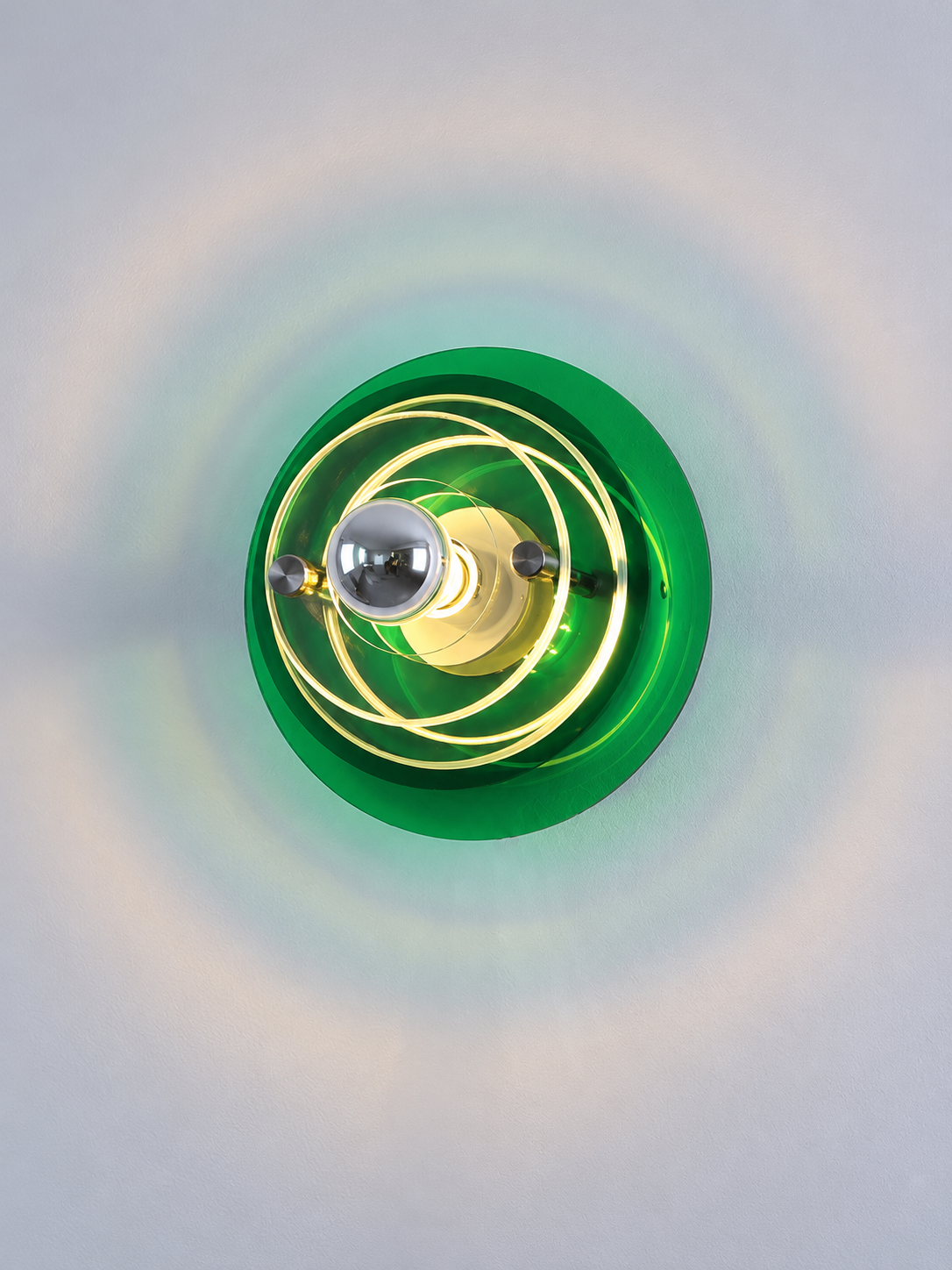 24 cm / Touch Switch / Color in Order Note wall sconce; demonstration bulb not included; pictured color is an example only
