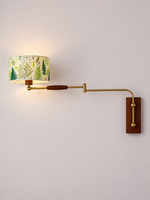 Leaves swing-arm wall light, Hardwired
