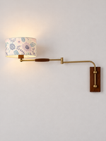 Sunflower swing-arm wall light, Hardwired