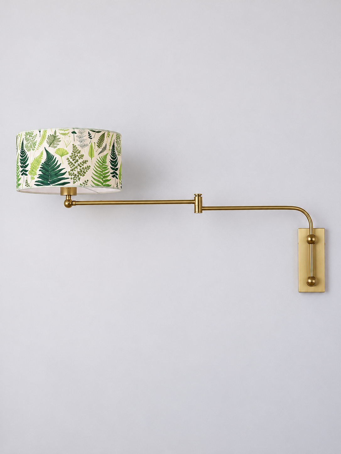 Fern / Hardwired swing-arm wall lamp
